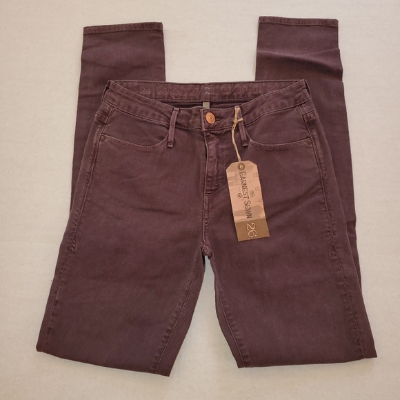 Earnest Sewn Denim - Earnest Sewn NWT hi rise Stretch Ginger Twill 26